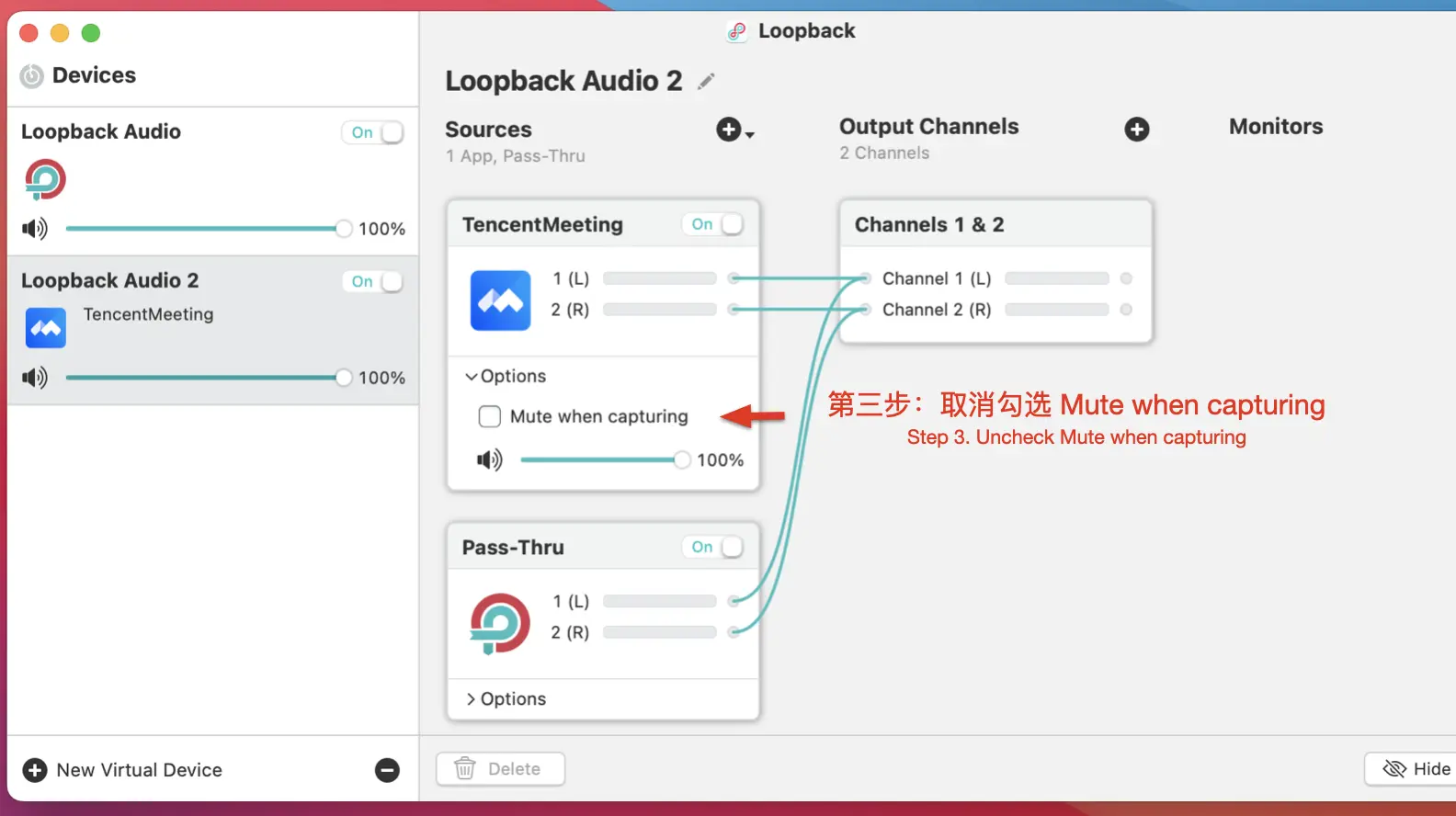 Loopback Configuration